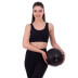 М'яч медичний слембол Slam Ball FI-2672-4 4 кг чорний