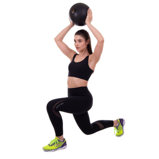 М'яч медичний слембол Slam Ball FI-2672-4 4 кг чорний