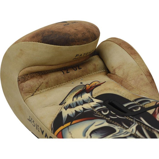 Боксерські рукавиці RDX T14 HARRIER Brown Tattoo 12 ун