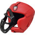 Боксерський шолом тренувальний RDX Guard Red L