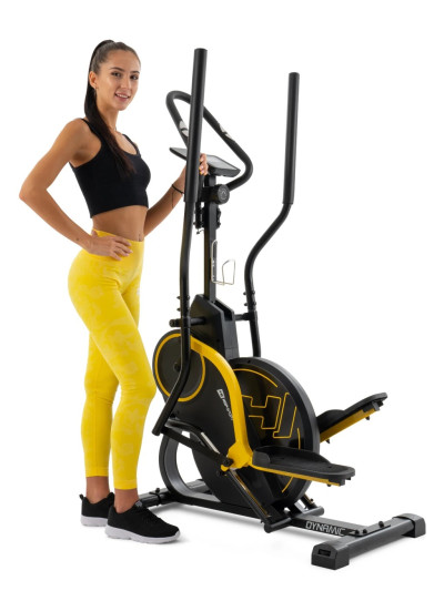 Орбитрек магнитный HS-450B Dynamic черный-желтый