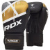 Боксерські рукавиці RDX Rex Leather Black 8 ун