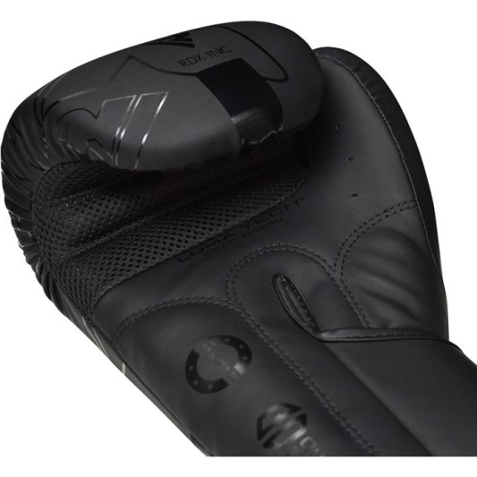 Боксерские перчатки RDX Matte Black 12 ун