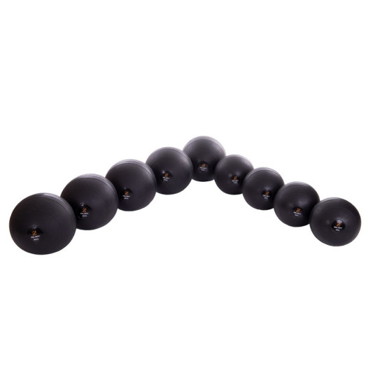 М'яч медичний для ефективних тренувань Slam Ball FI-2672-10 10 кг чорний