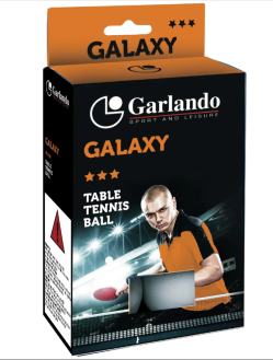 Мячи для настольного тенниса 6 шт Garlando Galaxy 3 Stars