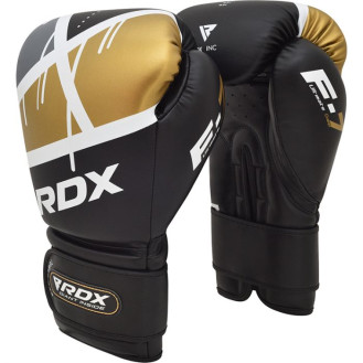 Боксерські рукавиці RDX Rex Leather Black 10 ун
