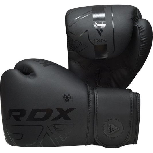 Боксерские перчатки RDX Matte Black 14 ун
