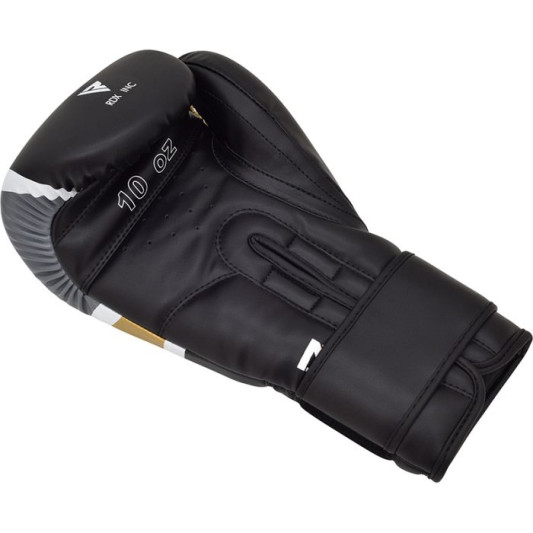Боксерські рукавиці RDX Rex Leather Black 12 ун