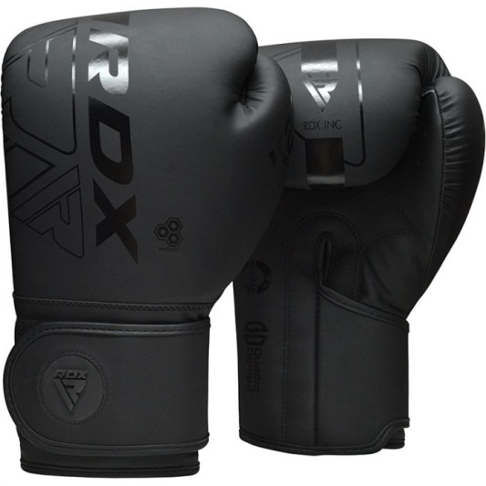 Боксерские перчатки RDX Matte Black 16 ун