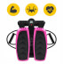 Степпер (мини-степпер) 4FIZJO Evo с эспандерами Black/Pink