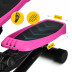 Степпер (мини-степпер) 4FIZJO Evo с эспандерами Black/Pink