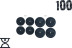 Набор блинов 100кг (4х10 и 4х15) на гриф 25, 30, 50 мм