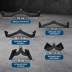 Набор неопреновых рукояток для тяги (бампер) Fitnessport МВ-20