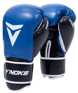 Боксерські рукавиці V`Noks Lotta Blue 12 ун