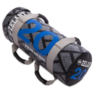 Мішок для кросфіту та фітнесу Power Bag FI-0899-20 20 кг чорний-синій