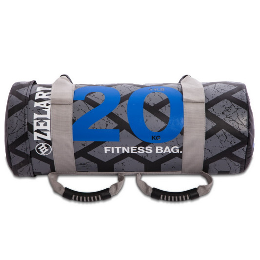 Мешок для кроссфита и фитнеса Power Bag FI-0899-20 20 кг черный-синий
