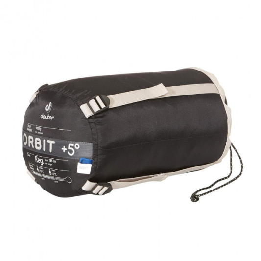 Спальний мешок DEUTER Orbit +5° SL Right granite-aubergine