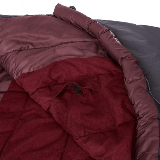 Спальний мешок DEUTER Orbit +5° SL Right granite-aubergine