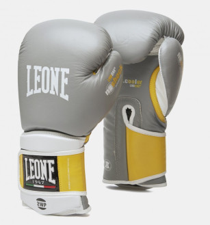 Боксерские перчатки Leone Tecnico Grey 16 ун