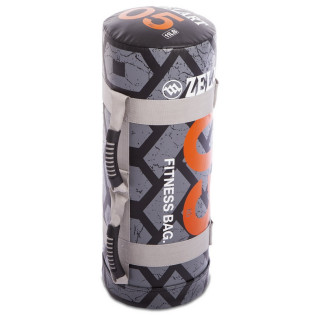 Мішок для кросфіту та фітнесу Power Bag FI-0899-5 5 кг чорний-оранжевий