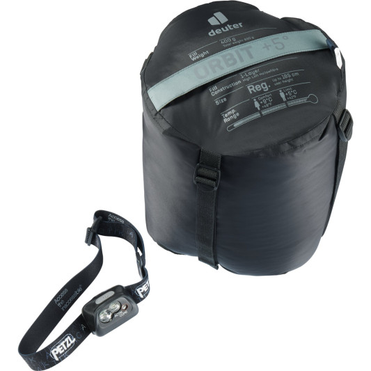 Спальный мешок DEUTER Orbit +5° L 4335 shale-ink LEFT