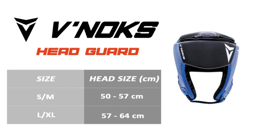 Боксерський шолом V`Noks Lotta Blue L/XL