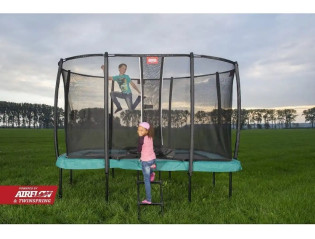 Батут Berg Ultim Champion 330см Grey с сеткой Deluxe