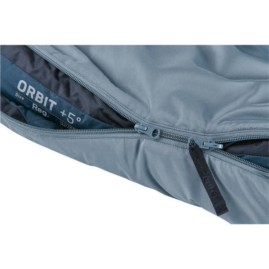 Спальный мешок DEUTER Orbit +5° REG 4335 shale-ink LEFT
