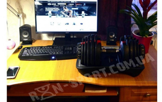 Наборные гантели Bowflex SelectTech 552i 2-24 кг 2 шт